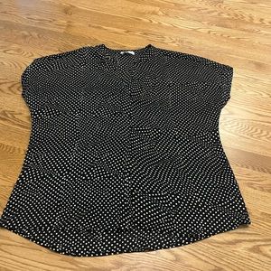 Lovestich dotted line blouse size Large